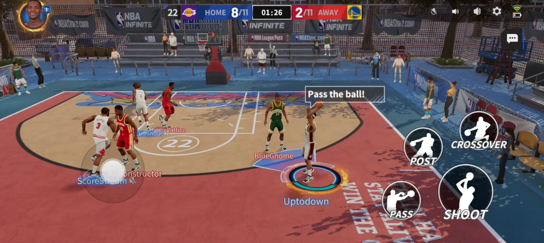 NBA Infinite for Android: Immersive Basketball Action