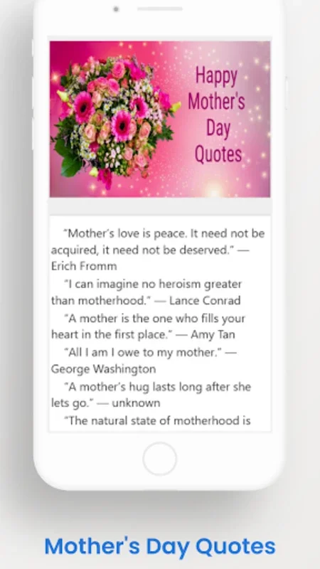 Mother for Android - Send Heartfelt Mother's Day Ecards