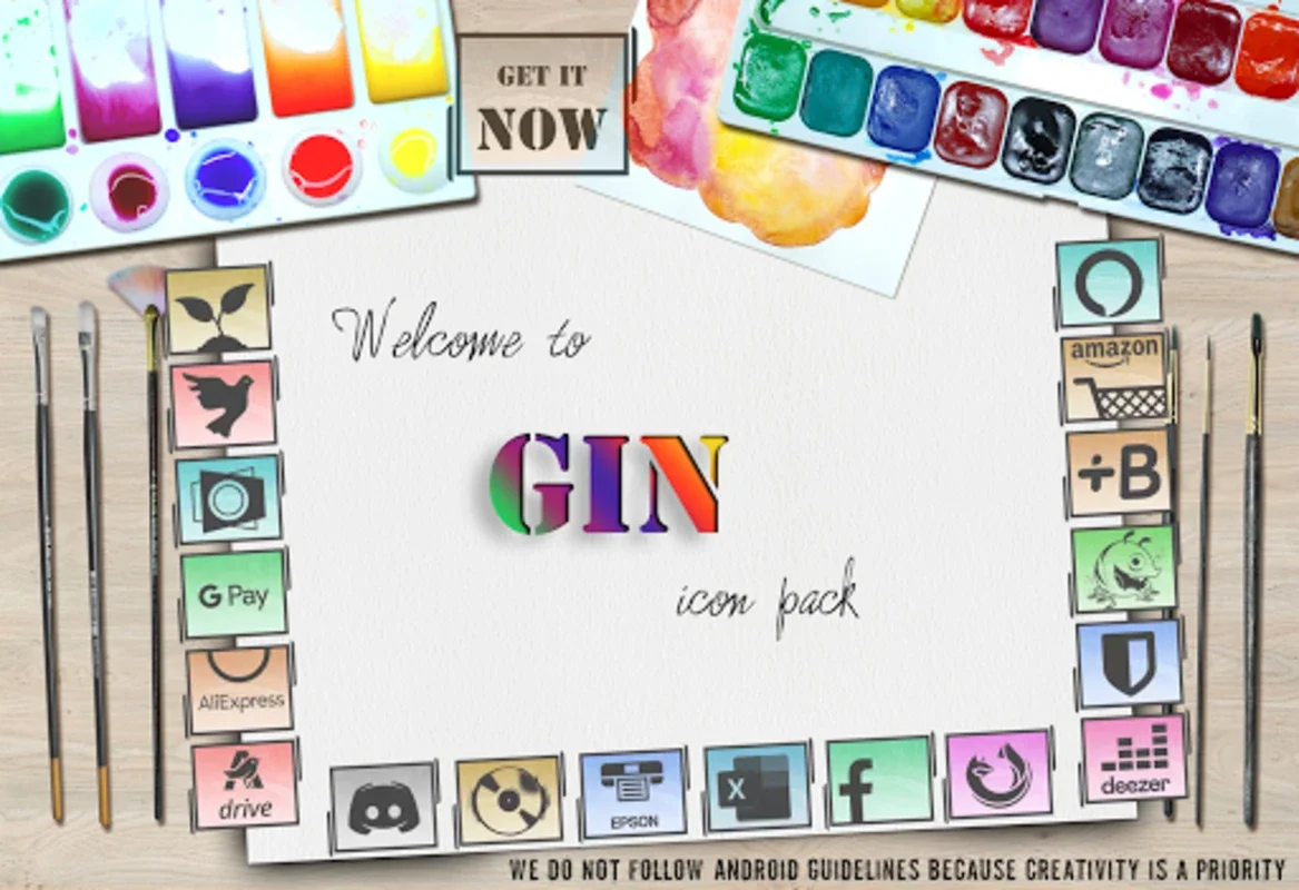 GIN for Android - A Feature - Rich Icon Pack