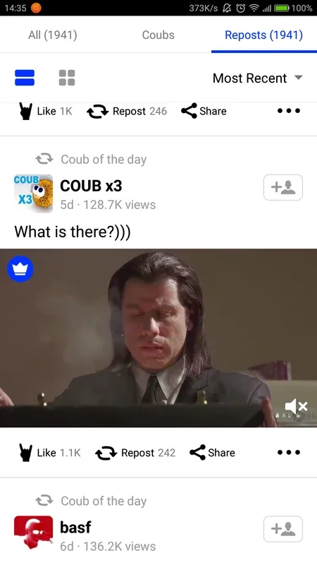 Coub for Android - Share Short Videos with the World