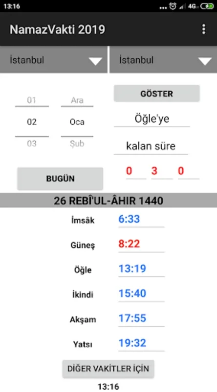 NamazVakti 2015 for Android - Accurate Prayer Times App