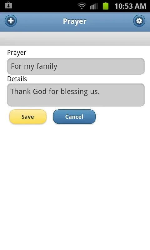 Prayer for Android - Manage Prayer Requests Easily