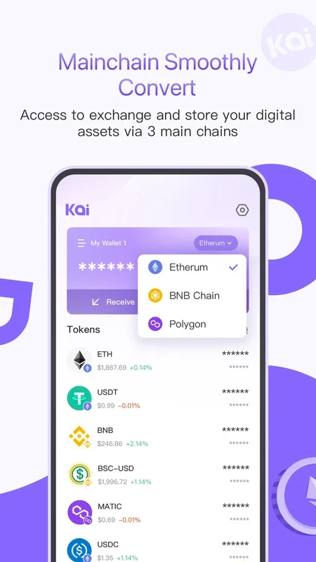 Kai for Android - Secure Crypto Wallet