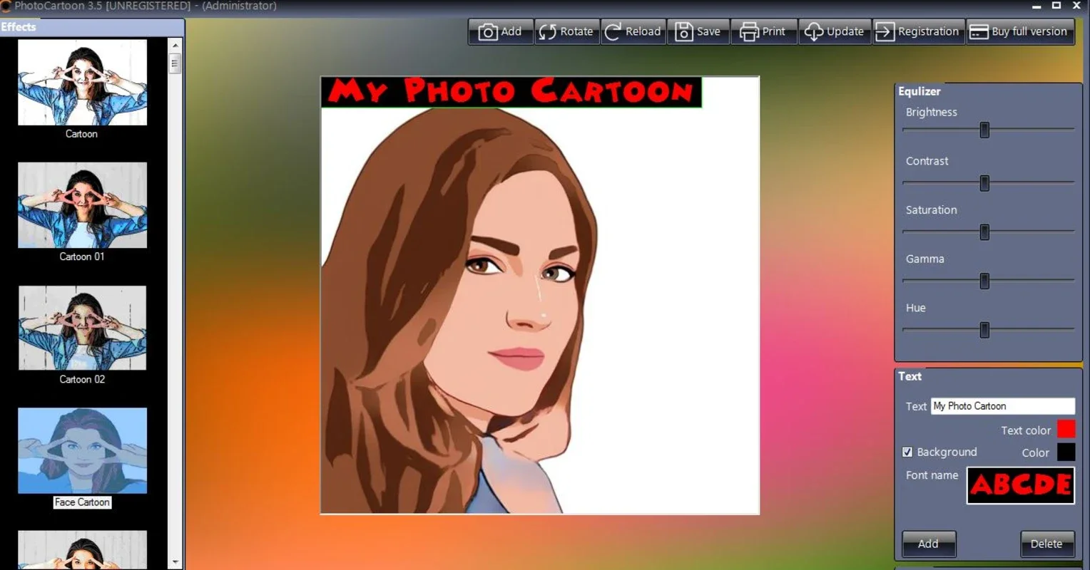 Photo Cartoon Software for Windows - Transform Photos