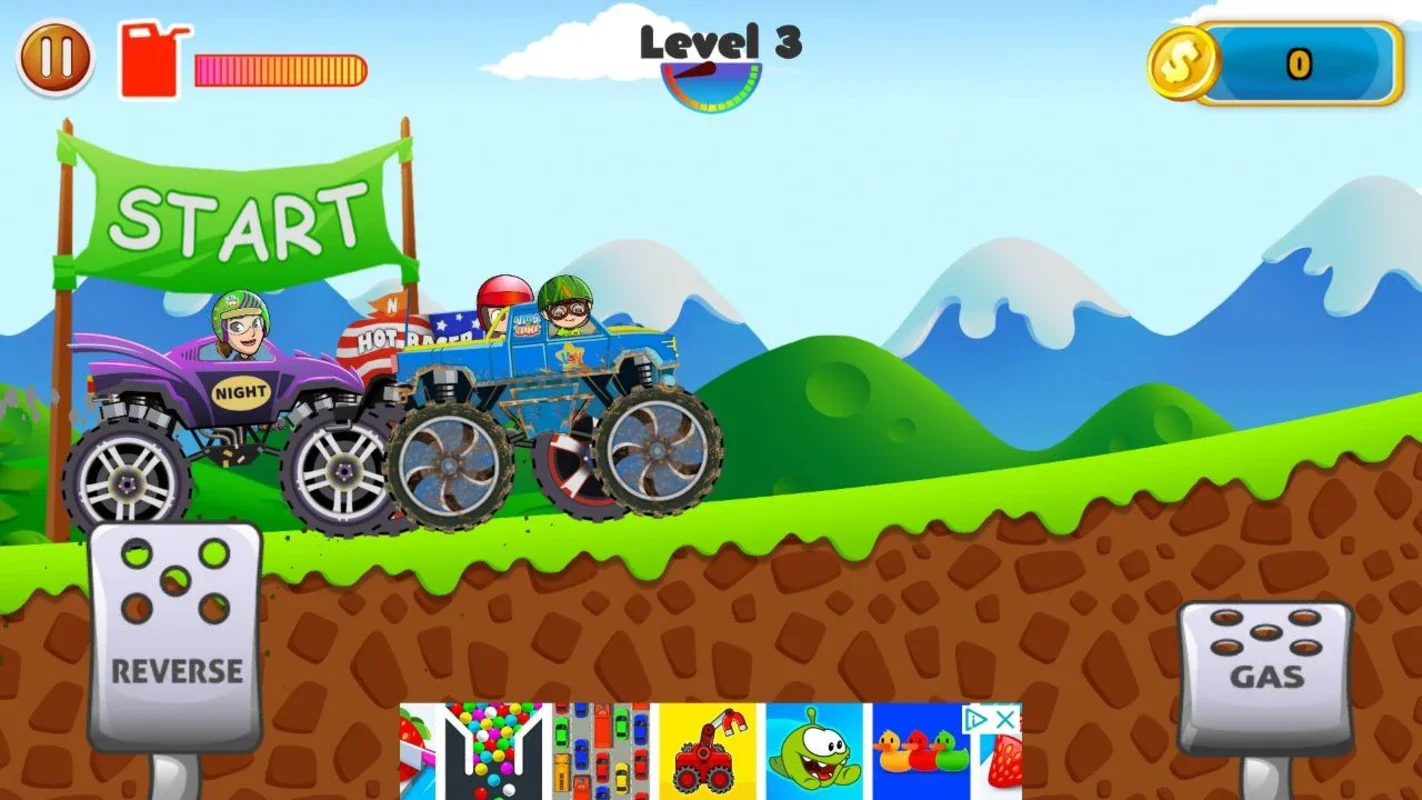 Monster Truck Vlad & Niki for Android - Thrilling Races