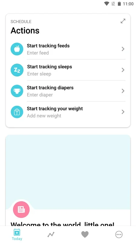 Baby+ for Android: Track Baby's Growth