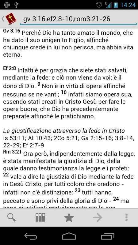 LaParola for Android - Enrich Your Bible Study