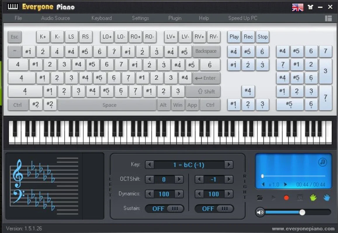 Everyone Piano for Windows - Transform Your Keyboard into a Piano