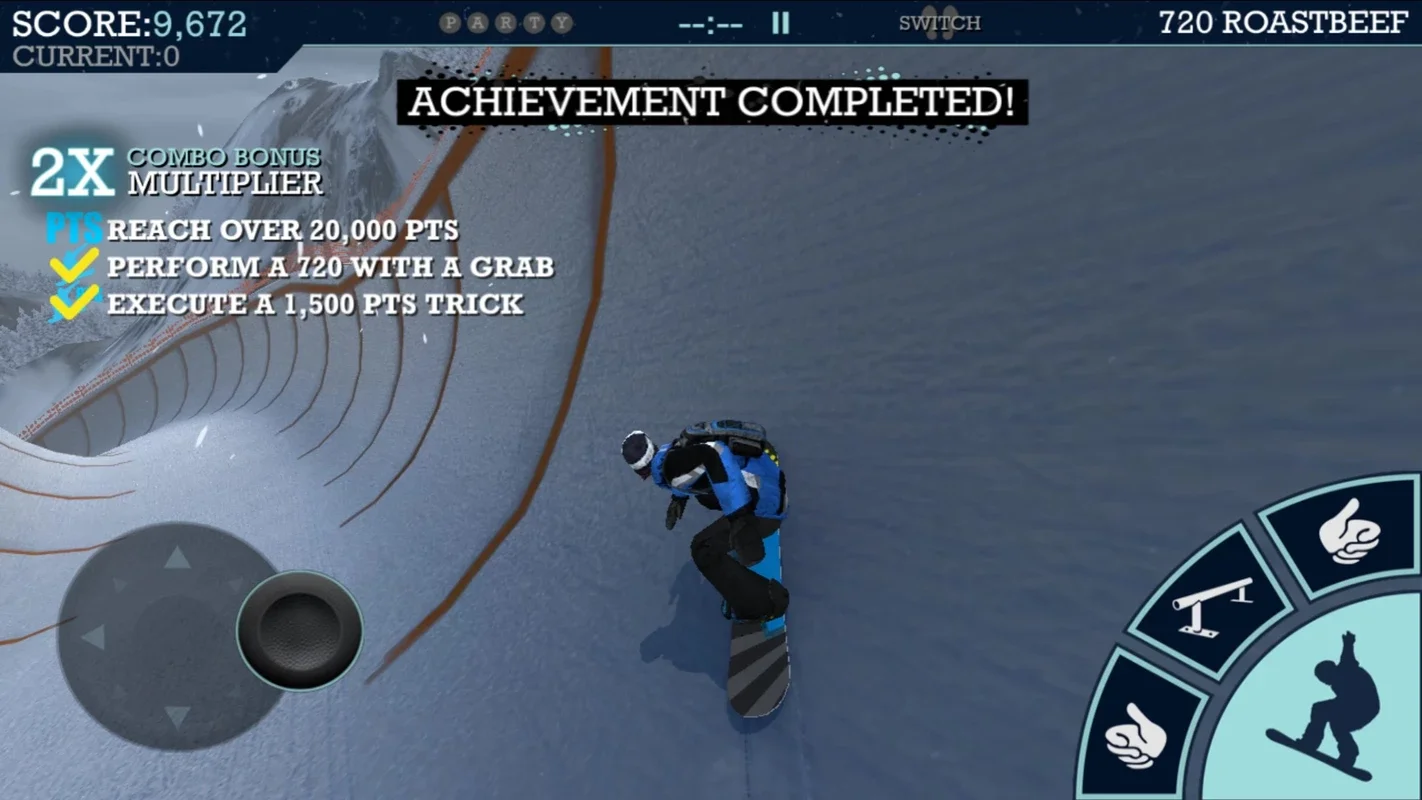 Snow Party for Android - Thrilling Snowboarding Experience