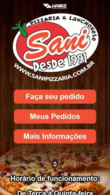 Pizzaria e Lanchonete Sani for Android - Enjoy Diverse Dishes