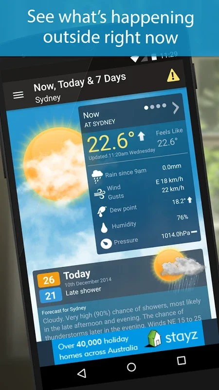 Weatherzone for Android: Comprehensive Australian Weather Tracking