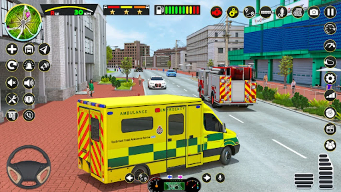 Ambulance Driving Simulator for Android: Immersive Emergency Response