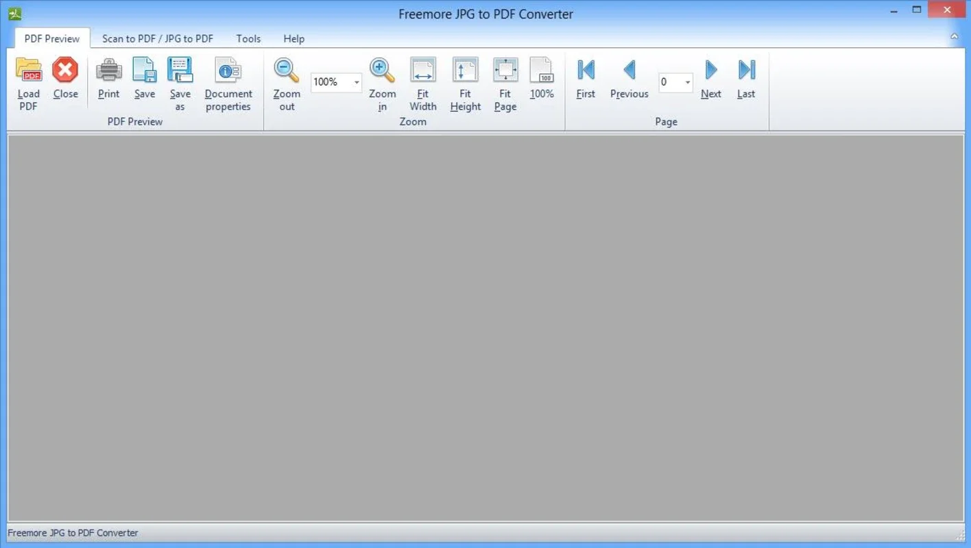 Freemore JPG to PDF Converter for Windows - No Downloading Required