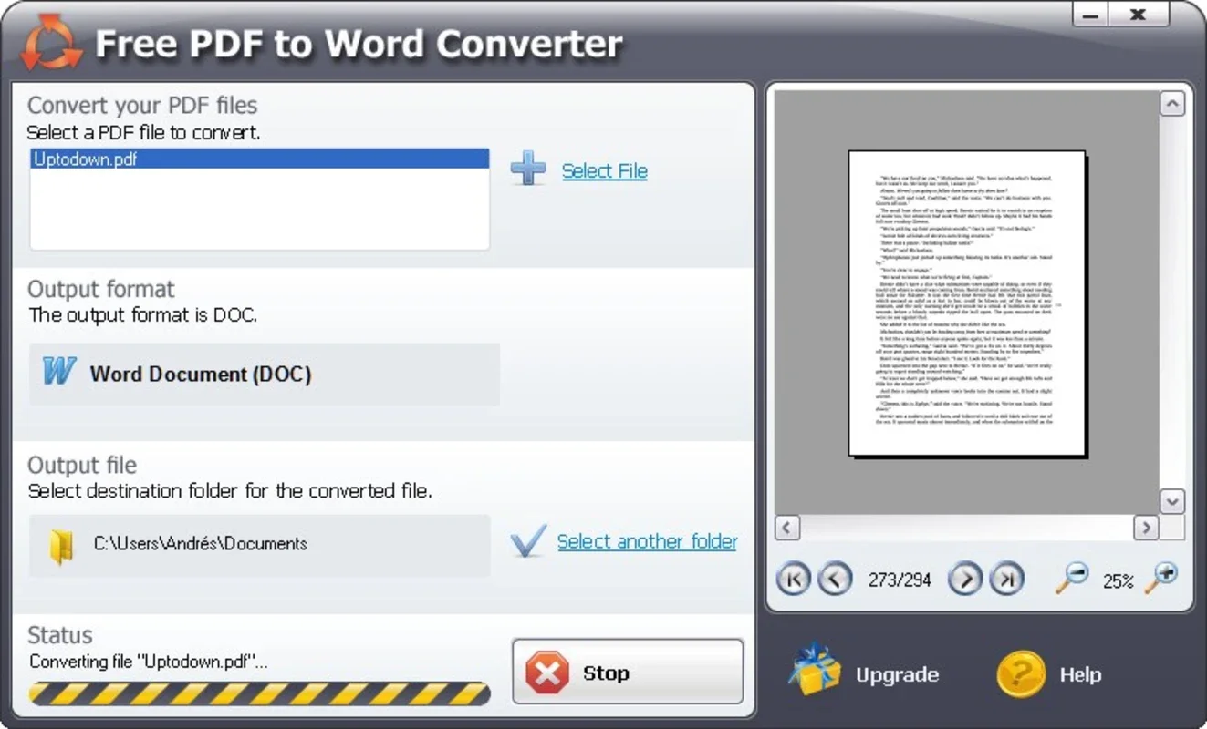 Free PDF to Word Converter for Windows: Fast & Easy PDF to Word Conversion