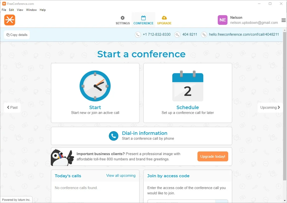 FreeConferenceCall.com for Windows - Seamless Virtual Meetings