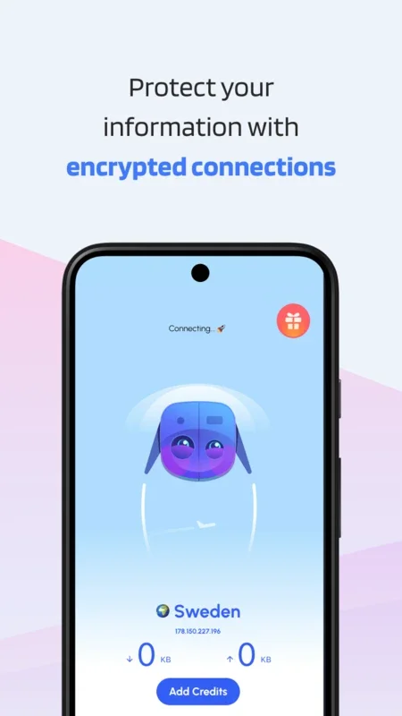 Hapi VPN Safe Unlimited Proxy for Android - Secure VPN Connection