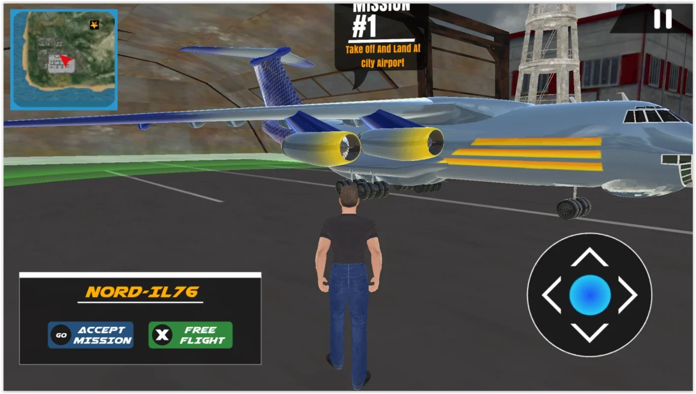 City Airplane Flight Simulator for Android - Thrilling Missions Awaits