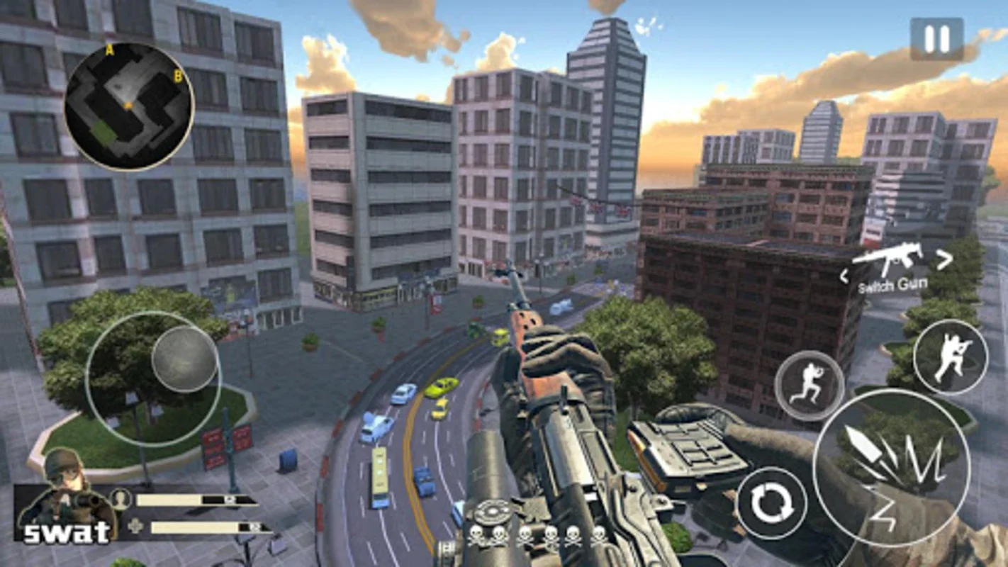 Sniper Traffic Hunter - Shoot War for Android: Intense Gaming