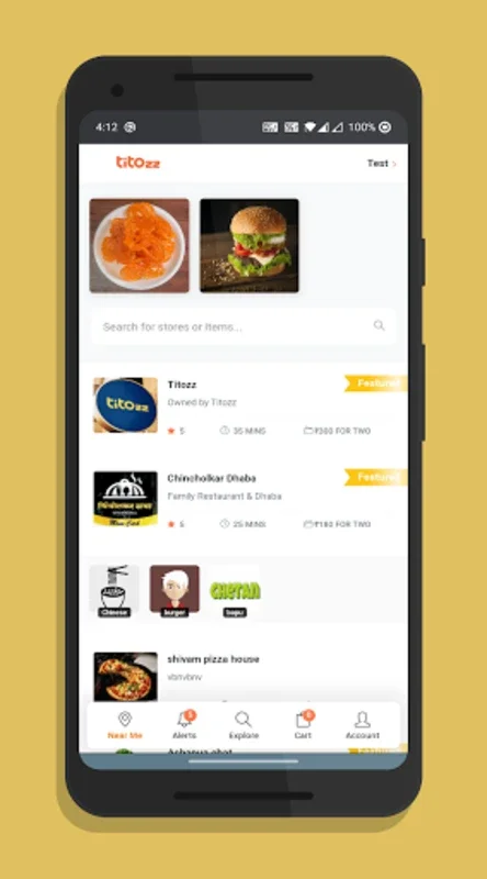 Titozz for Android: Order Food with Discounts & Speed