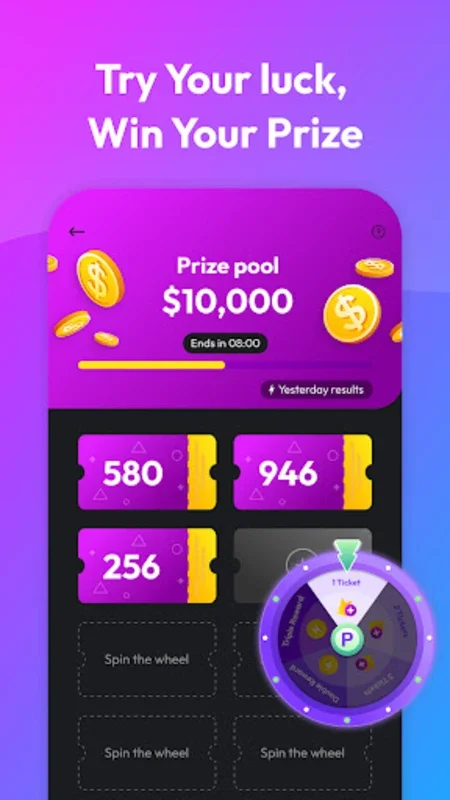 PlayFi Network - Win Prize for Android: Exciting Prize-Winning App