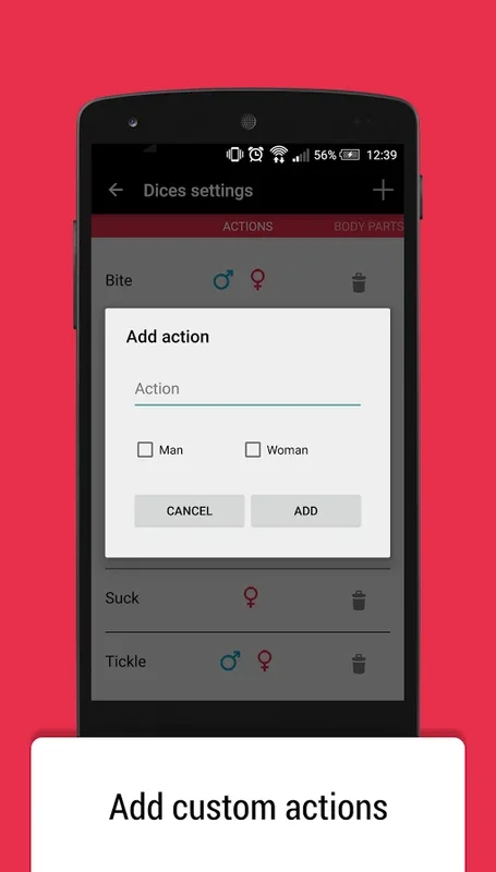 Sex Dice for Android - Add Spice to Your Evenings