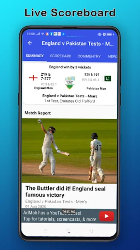 Cricket Live Match WC 2023 for Android - Unbeatable Cricket Streaming