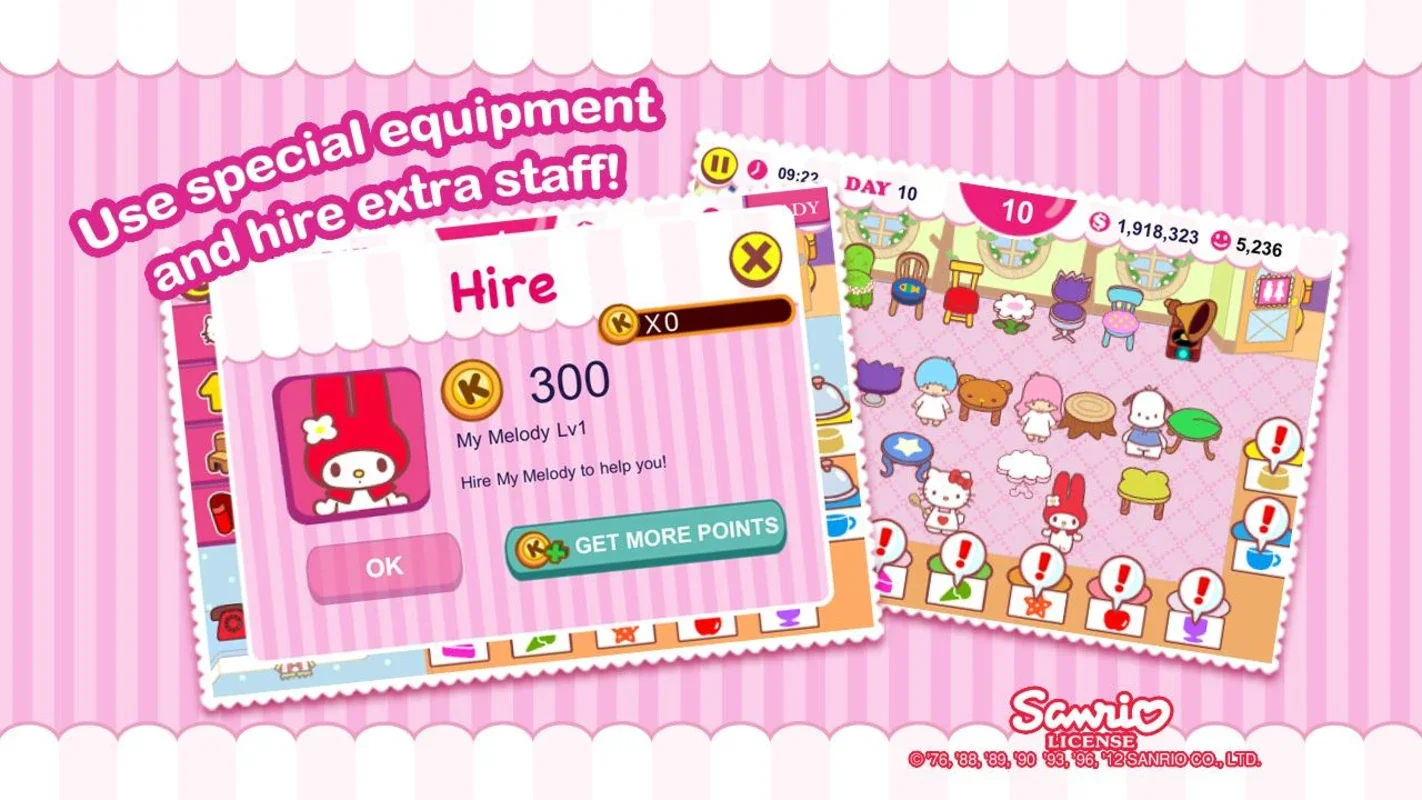 Hello Kitty Cafe for Android - Manage Your Adorable Café