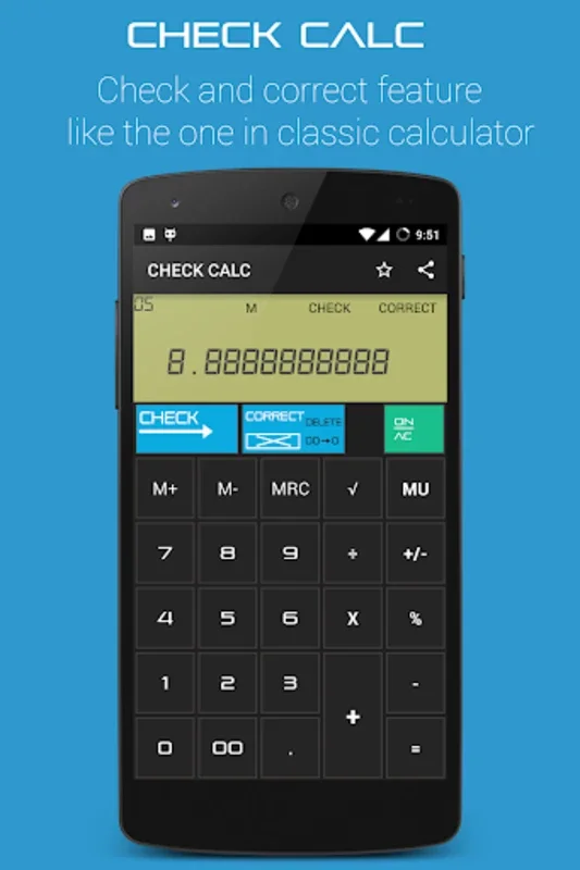 CHECK CALC for Android - Precise Business Calculator