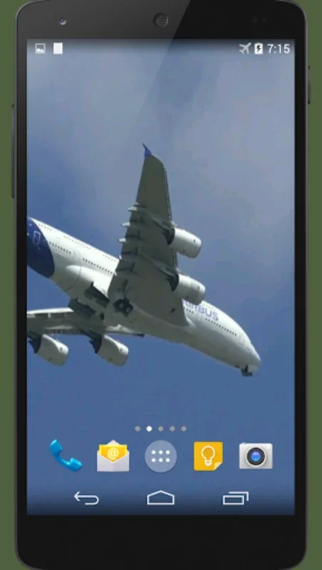 Airplane 3D Live Wallpaper for Android: Dynamic Visuals