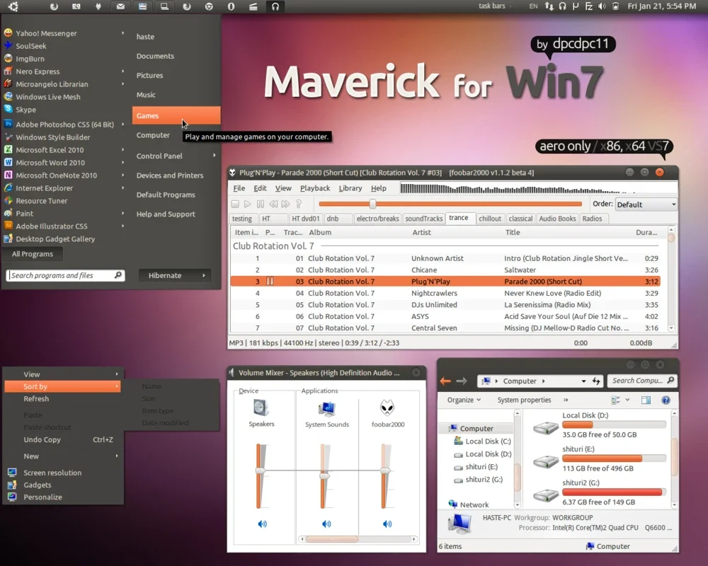 Maverick for Win7 for Windows - Transform Your System