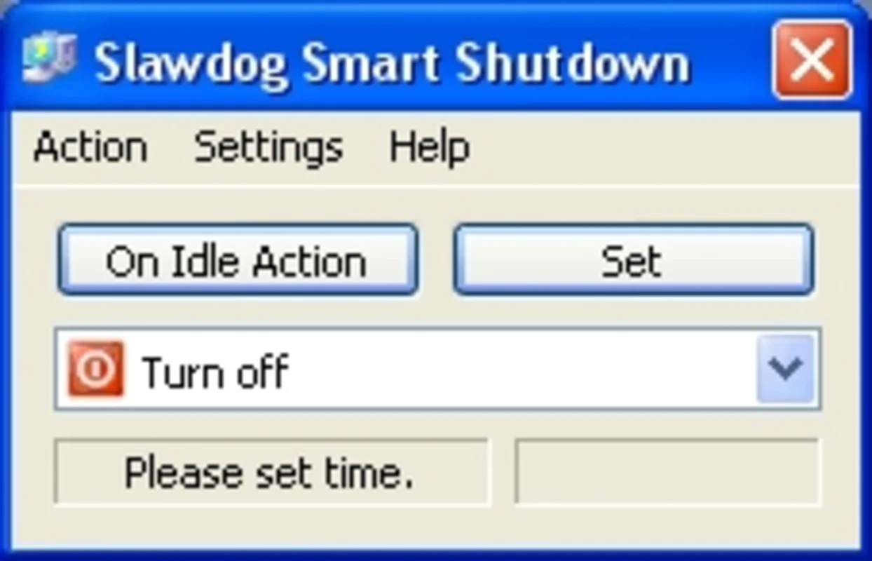 Slawdog Smart Shutdown for Windows - Intelligent Shutdown Tool