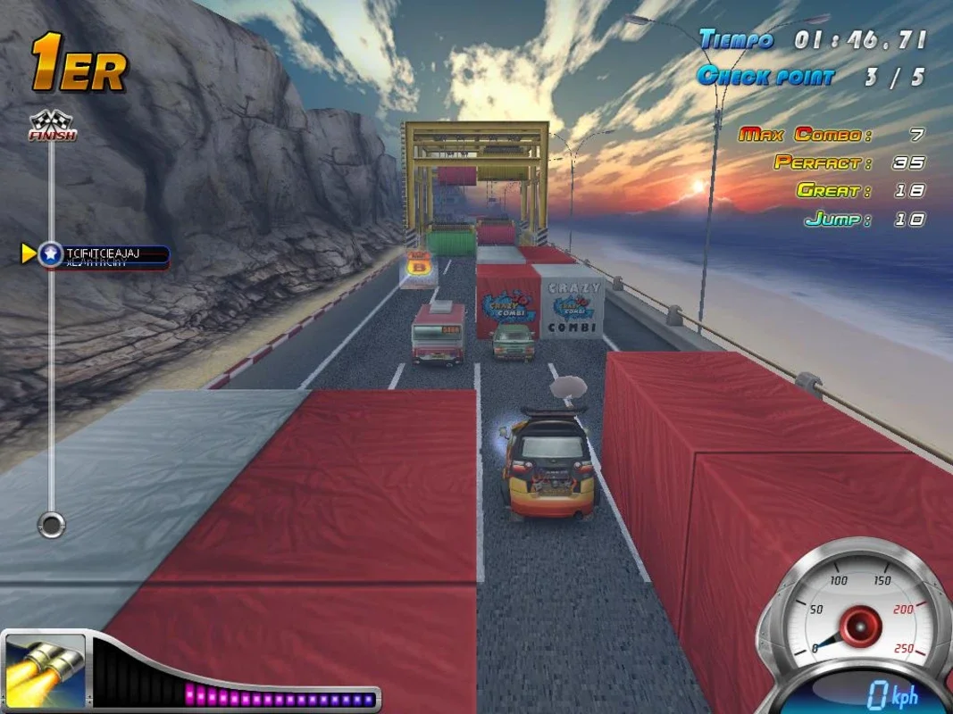 CrazyCombiTurbo for Windows: Thrilling Races in Traffic