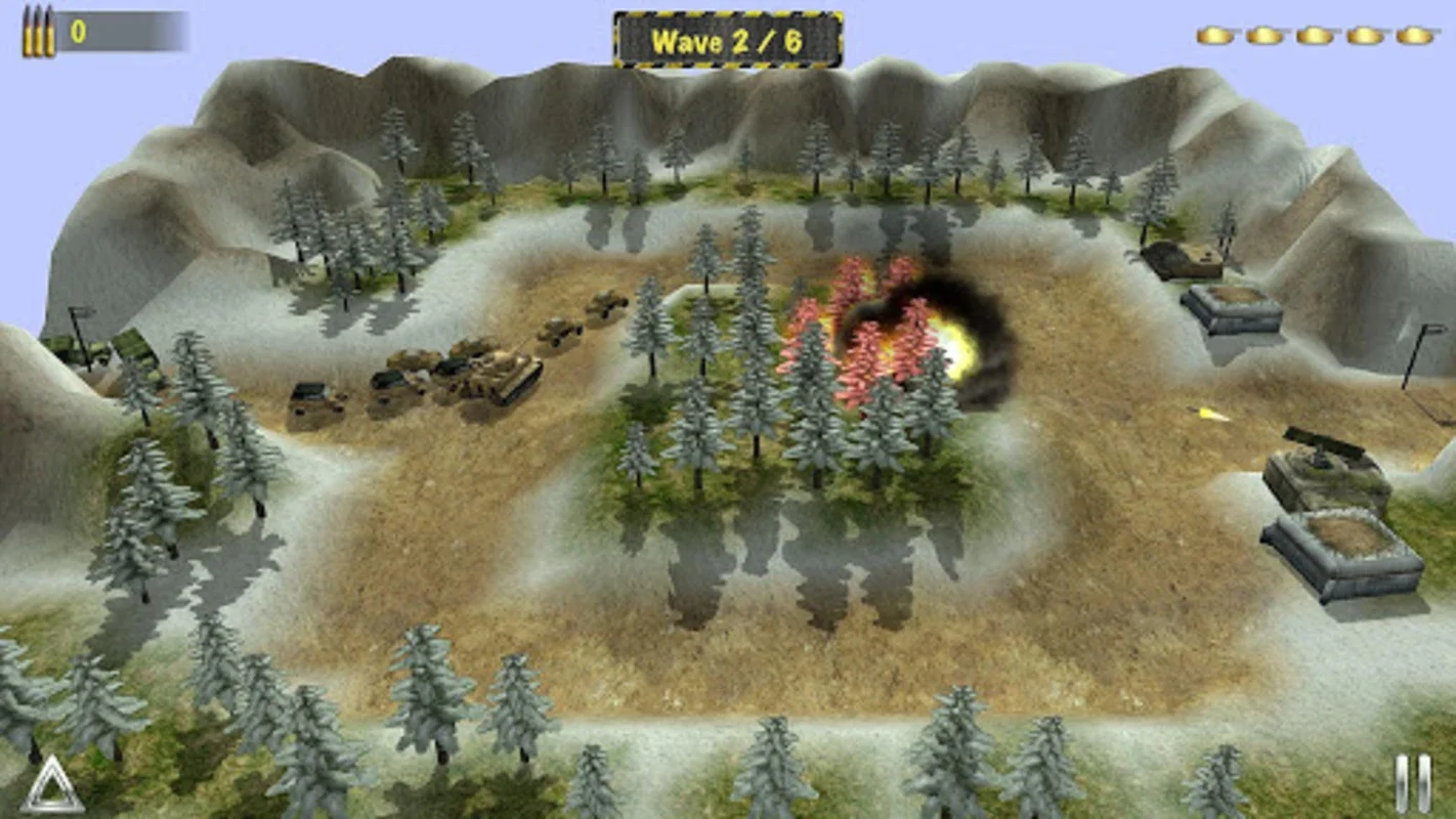 Concrete Defense for Android - Strategic WWII Tower Defense