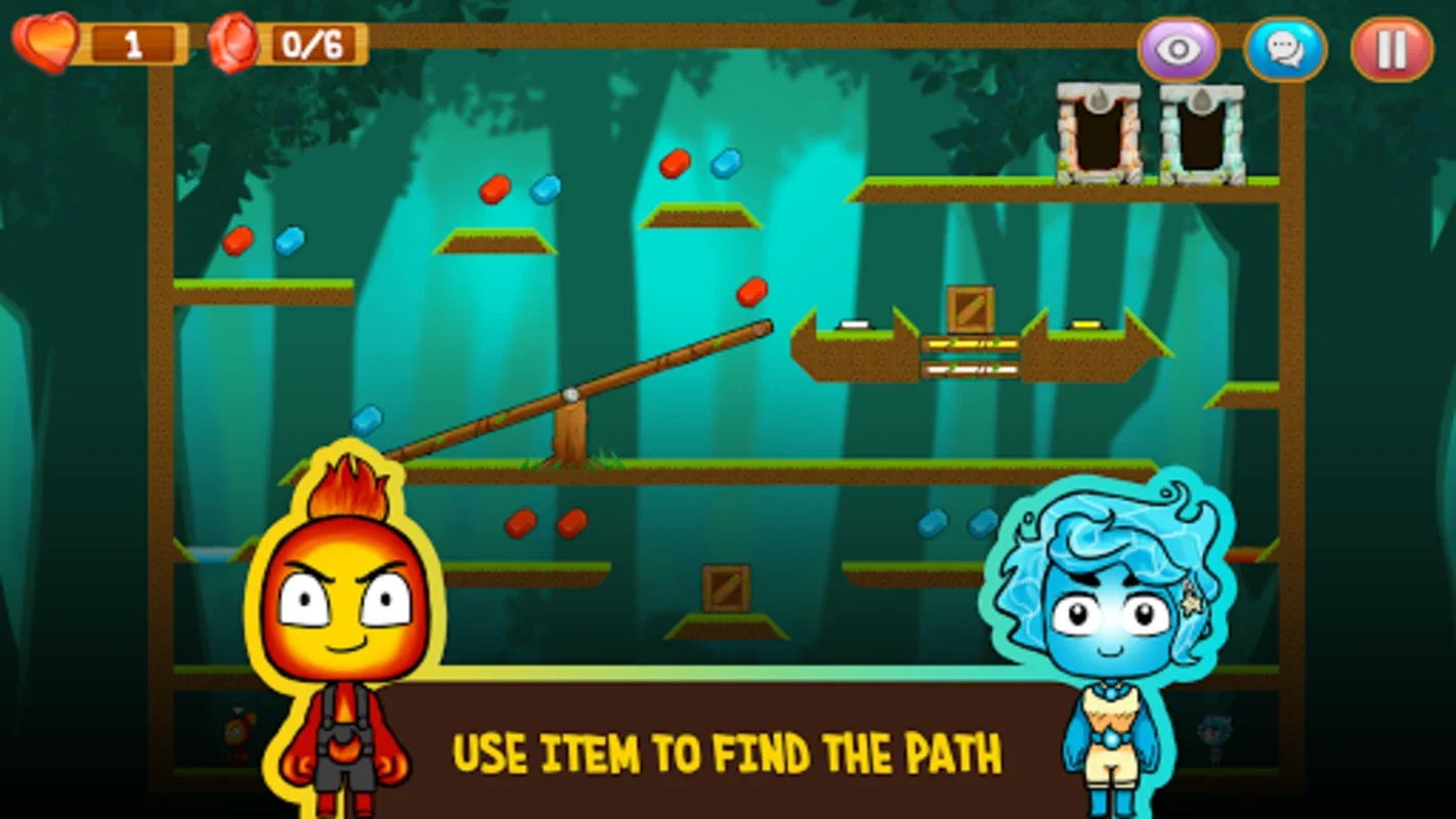 Fire and Water: Online Co - op on Android - Teamwork and Adventure