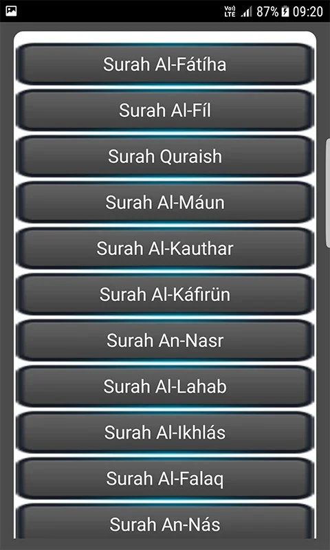 Salah Surahs in Quran for Android - Enhance Your Memorization