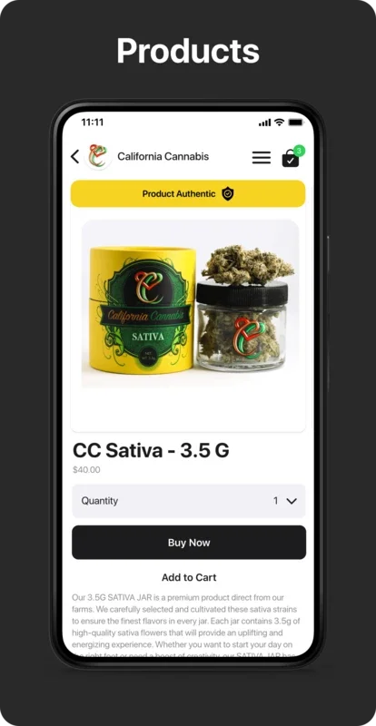 California Cannabis for Android - Discover Premium Cannabis