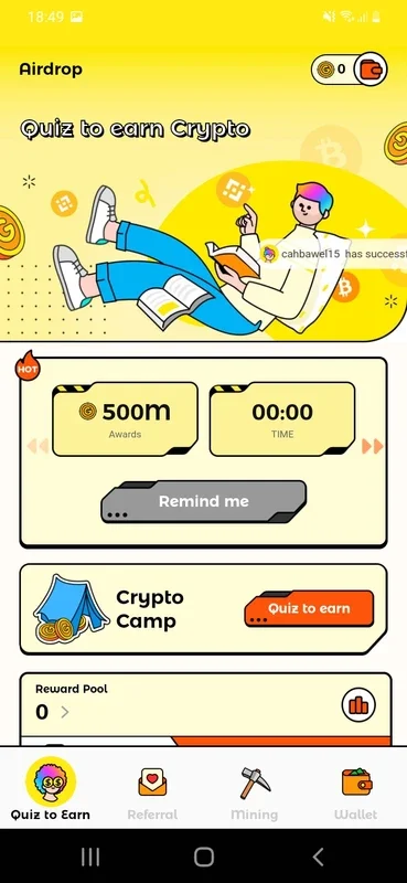 Wild Cash for Android - Earn Crypto Through Play