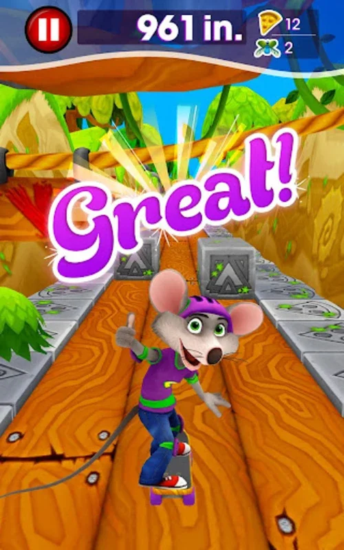 Chuck E.'s Skate Universe for Android - Skate and Compete