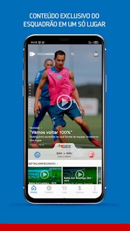 Sócio Digital for Android - EC Bahia Fan App