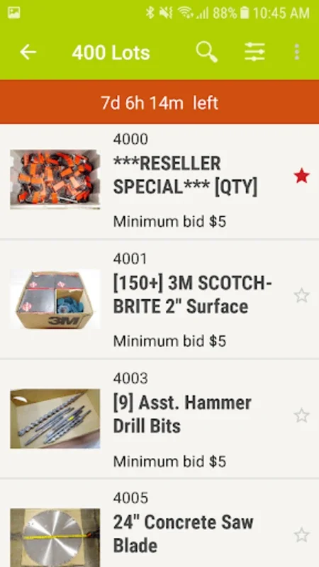 Bid Venues Auctions for Android - Streamlined Auction Platform