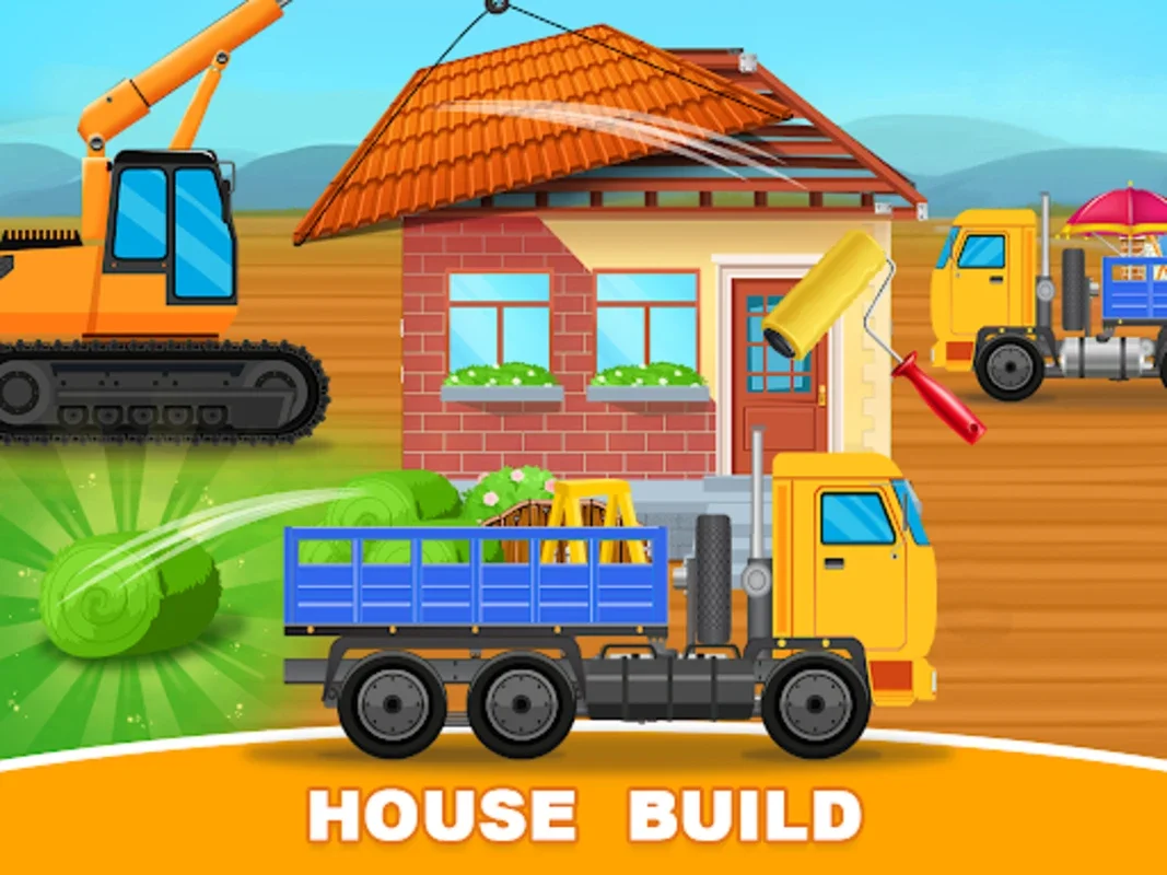 Construction Trucks & Vehicles for Android - Build and Explore