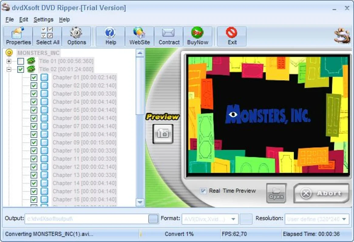 dvdXsoft DVD Ripper for Windows - Preserve and Enjoy DVDs