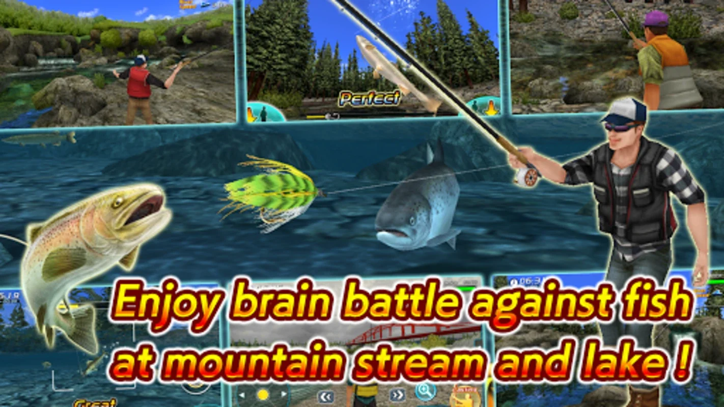 Fly Fishing 3D II for Android - Immersive Fishing Simulator