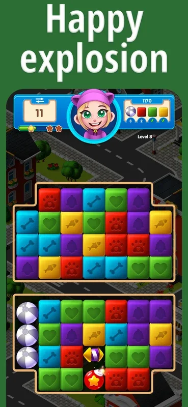 Pop Blocks for Android - Crush Blocks and Have Fun