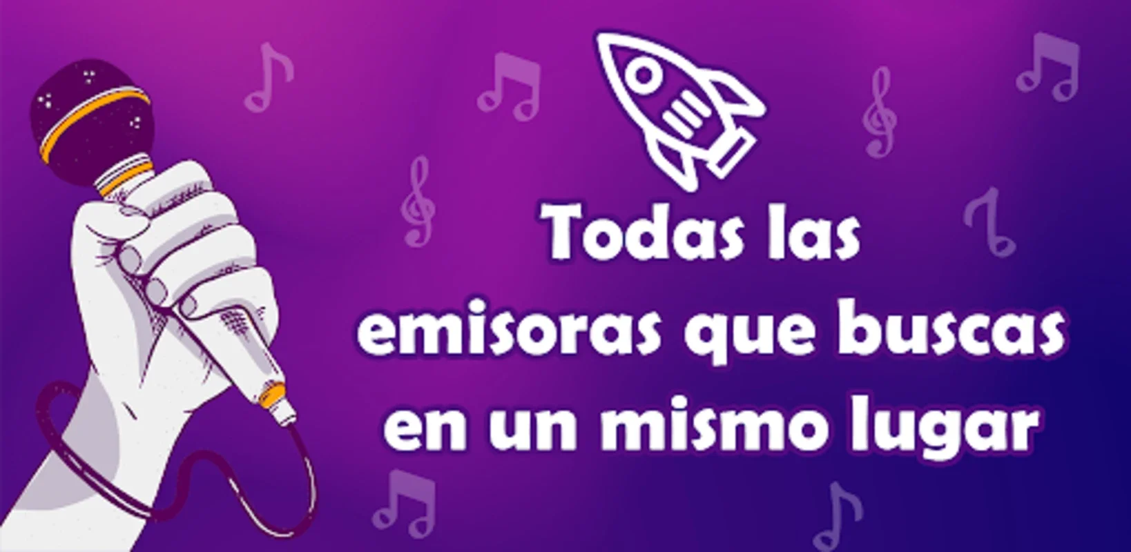 Rocket FM - Emisoras Mundiales for Android: Stream Global Radio