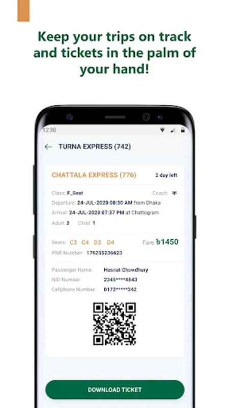 Rail Sheba: Streamlined Train Ticket Booking for Android