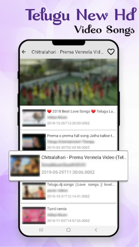 Telugu Songs: Telugu Video: Te for Android - Unlimited Music