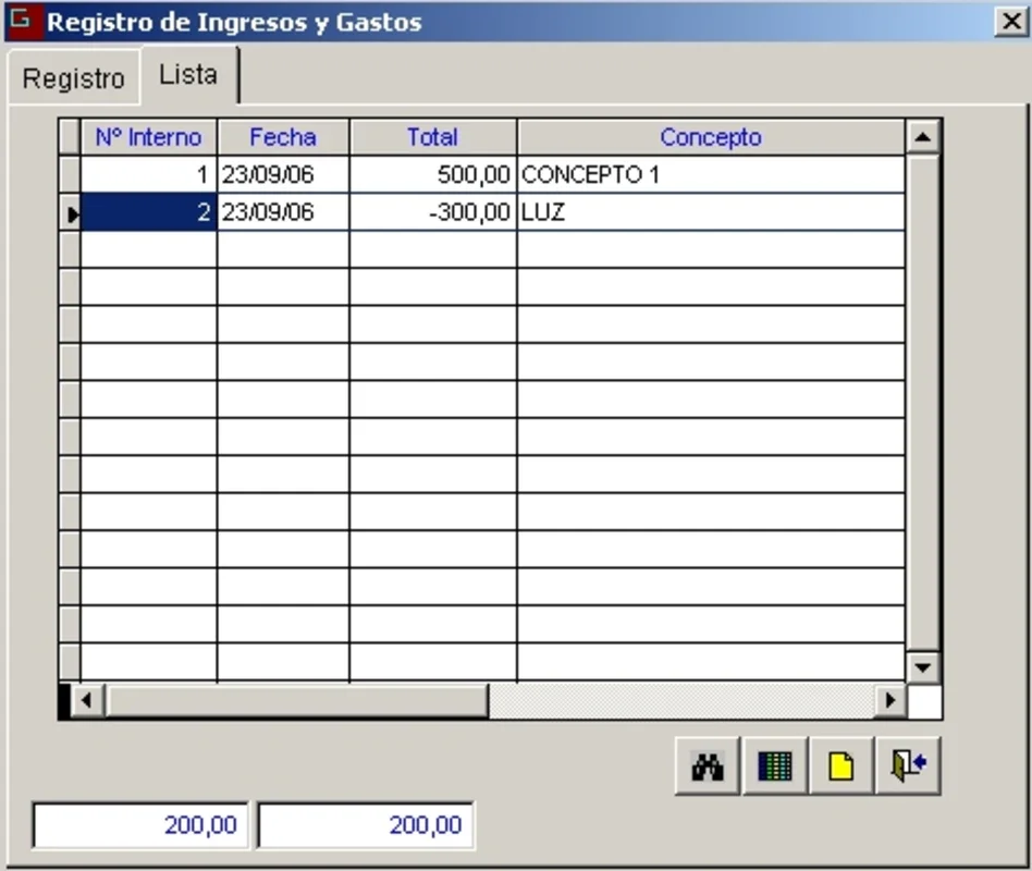 Contabilidad Domestica for Windows - Manage Family Finances