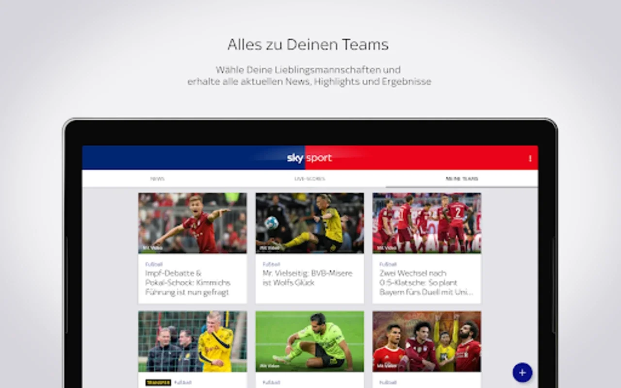 Sky Sport: Fußball News & mehr for Android - Stay Updated with Live Sports