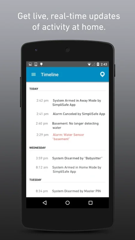 SimpliSafe for Android - Secure Your Home Remotely